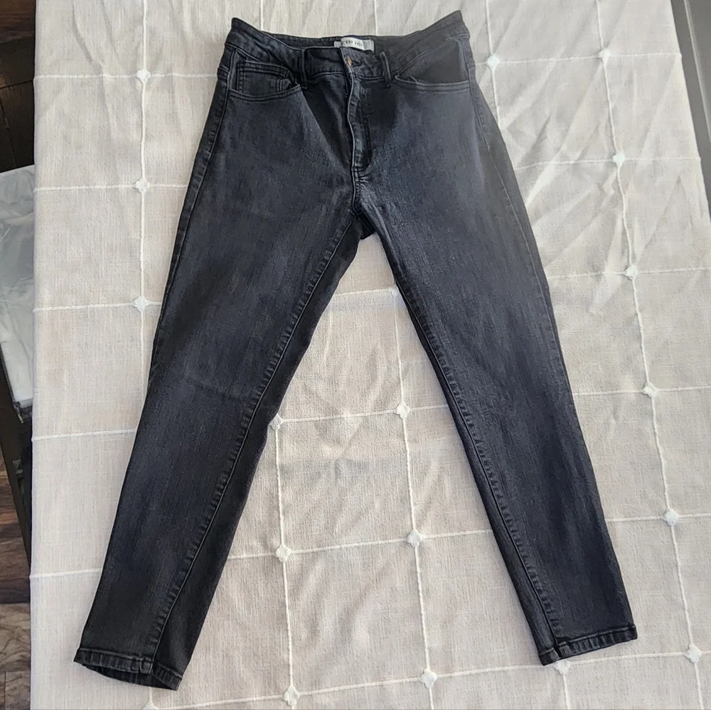 C’est Toi Women’s Jeans – Size 11 (26” Waist, Inseam 29”) Black Skinny - Picture 1 of 5